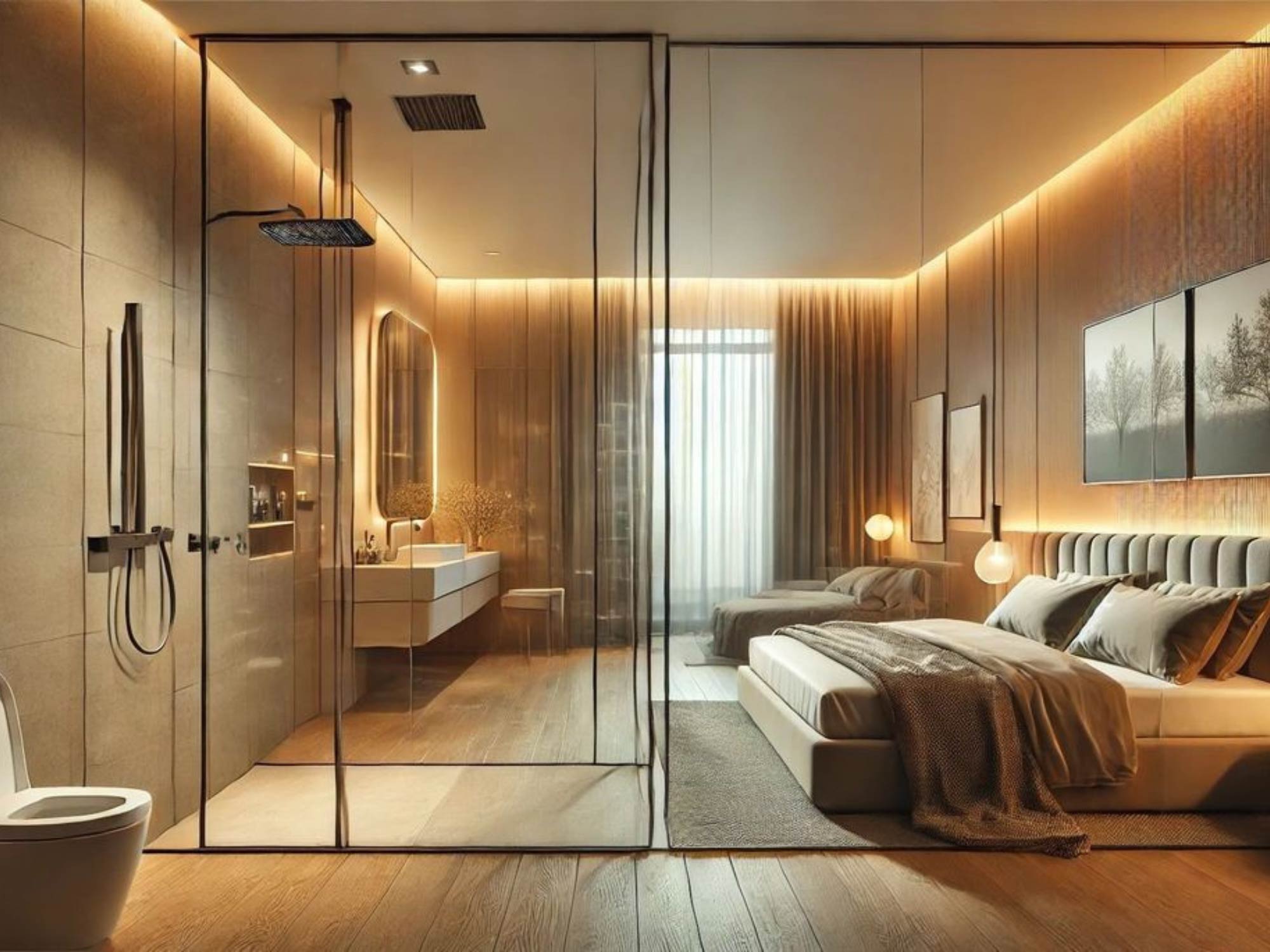 Thiết kế nội thất phòng ngủ 15m²