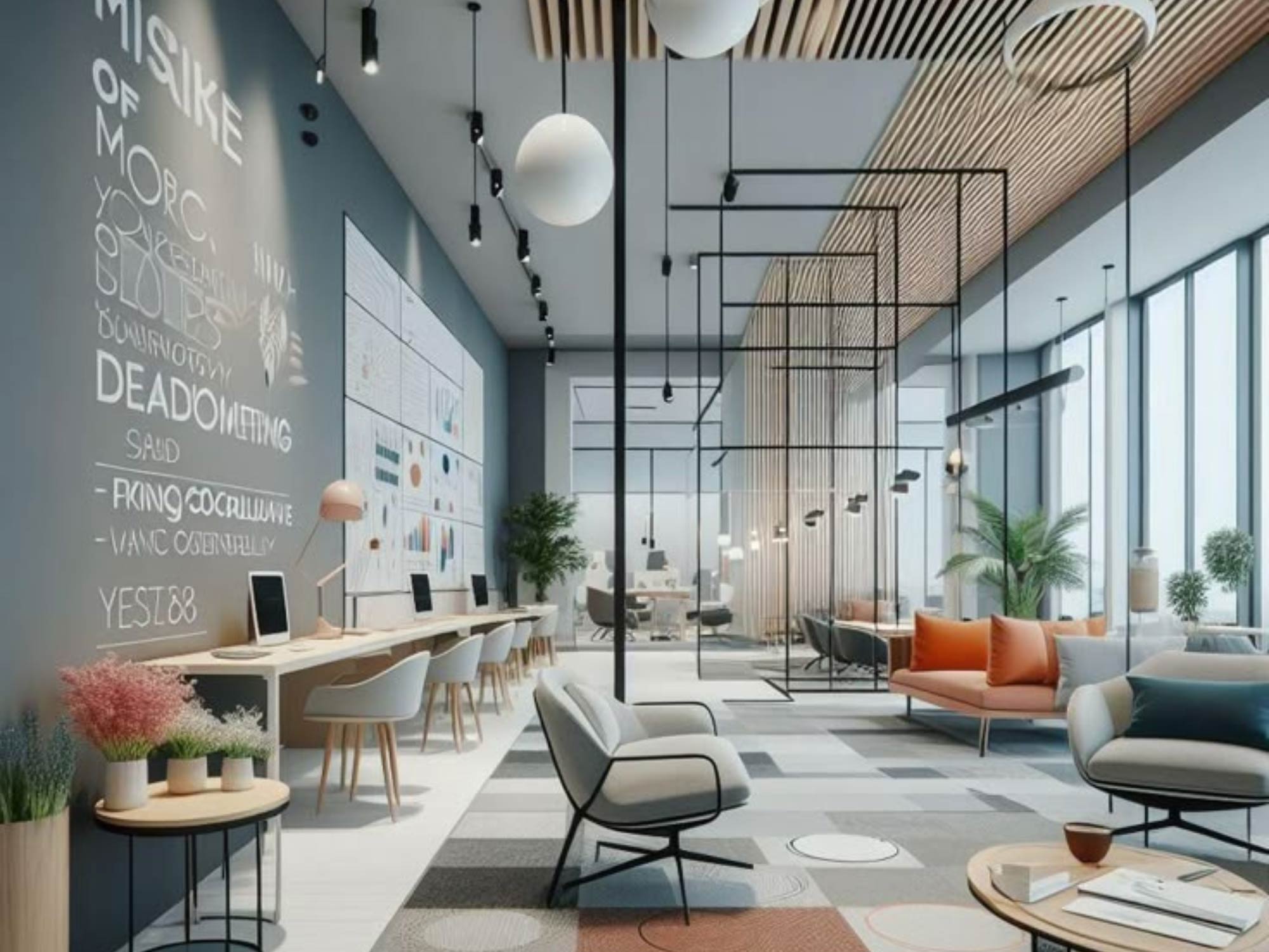 Thiết kế nội thất văn phòng tư vấn du học